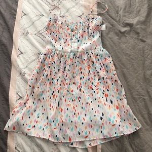 A mini summer dress